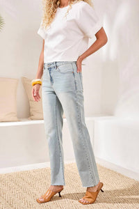 Tribal - Sophia Curvy 90s Straight Leg Denim Jean