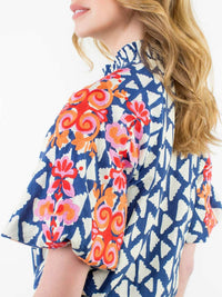 Thml - Embroidered Puff Sleeve Blouse