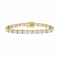 Diana M Jewels - Women's Radiant Lab-Grown Diamond Bracelet (48.00 Ct) - Signature