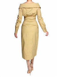 L'Atiste - Off The Shoulder Midi Dress