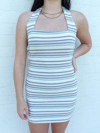 Bailey Rose - The Seaside Stripe Mini Dress