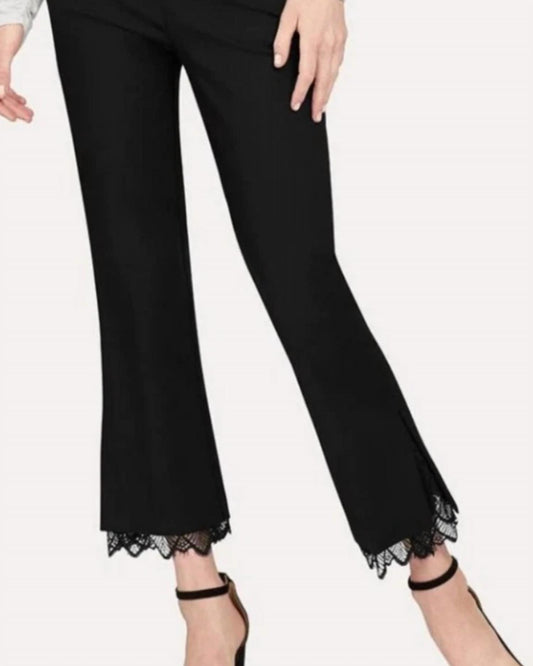 Ecru - Lexington Flare Ankle Pants