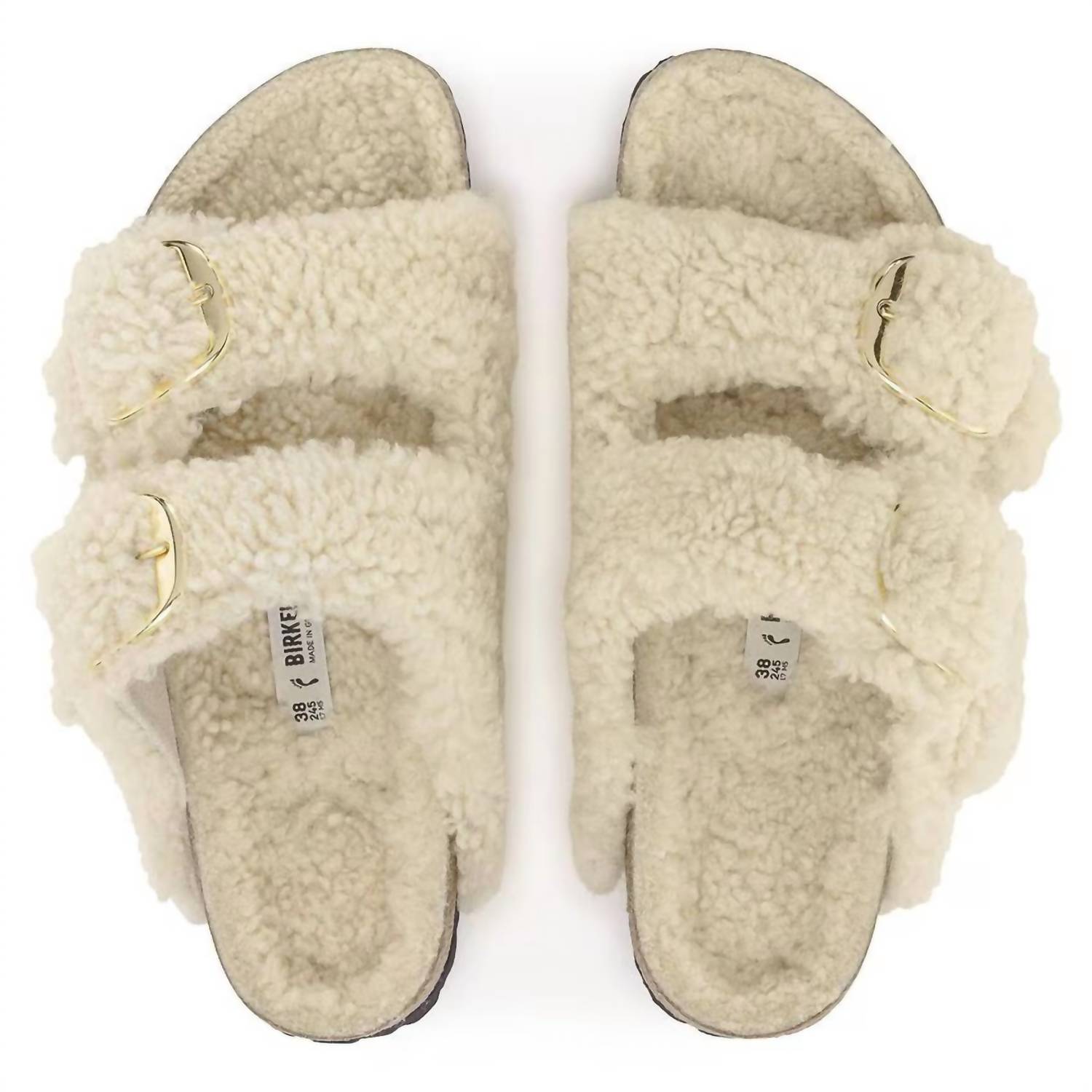 Birkenstock - Women's Arizona Shearling Sandals Narrow