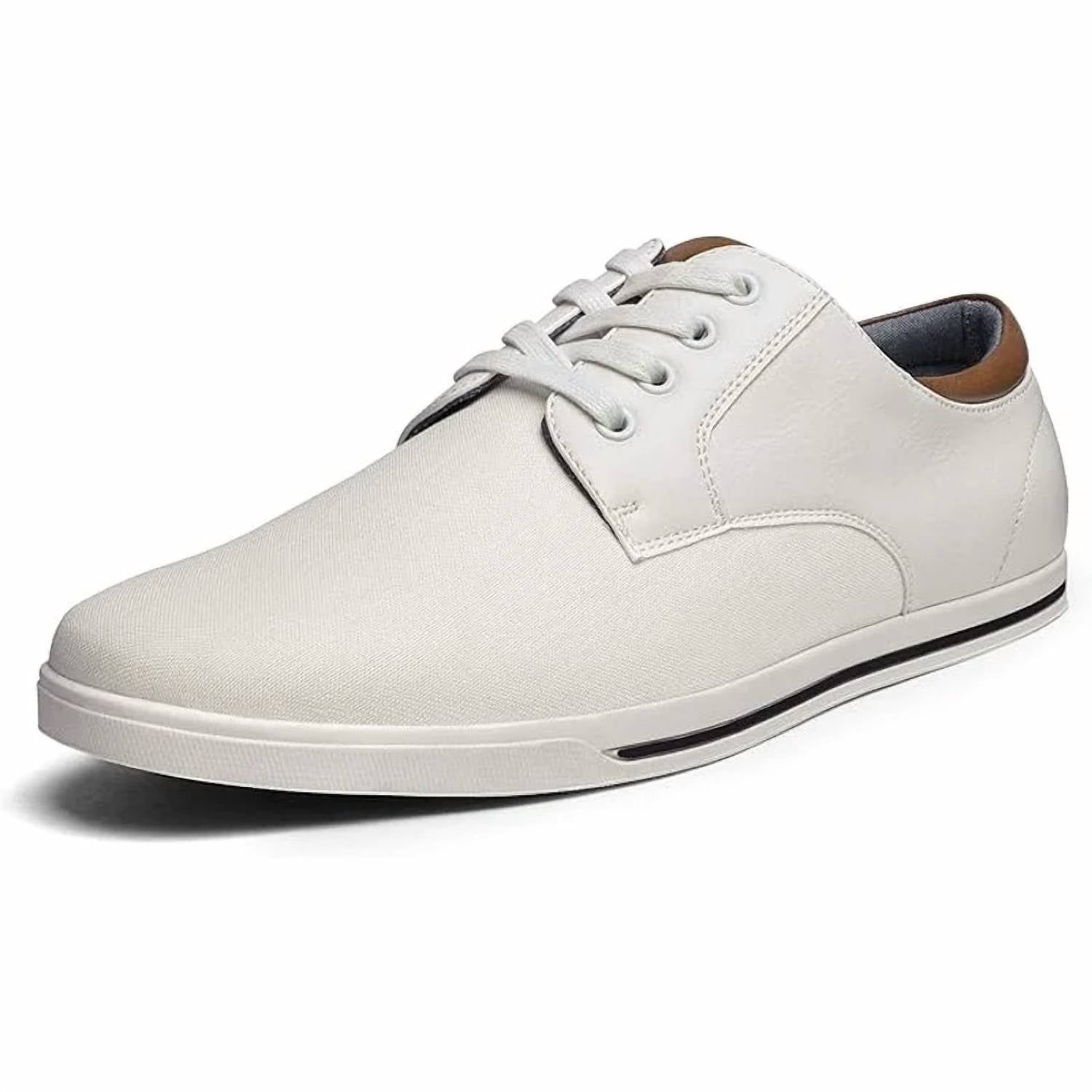 Bruno Marc - Men's Canvas Lace Up Rivera Oxfords Shoes Sneakers