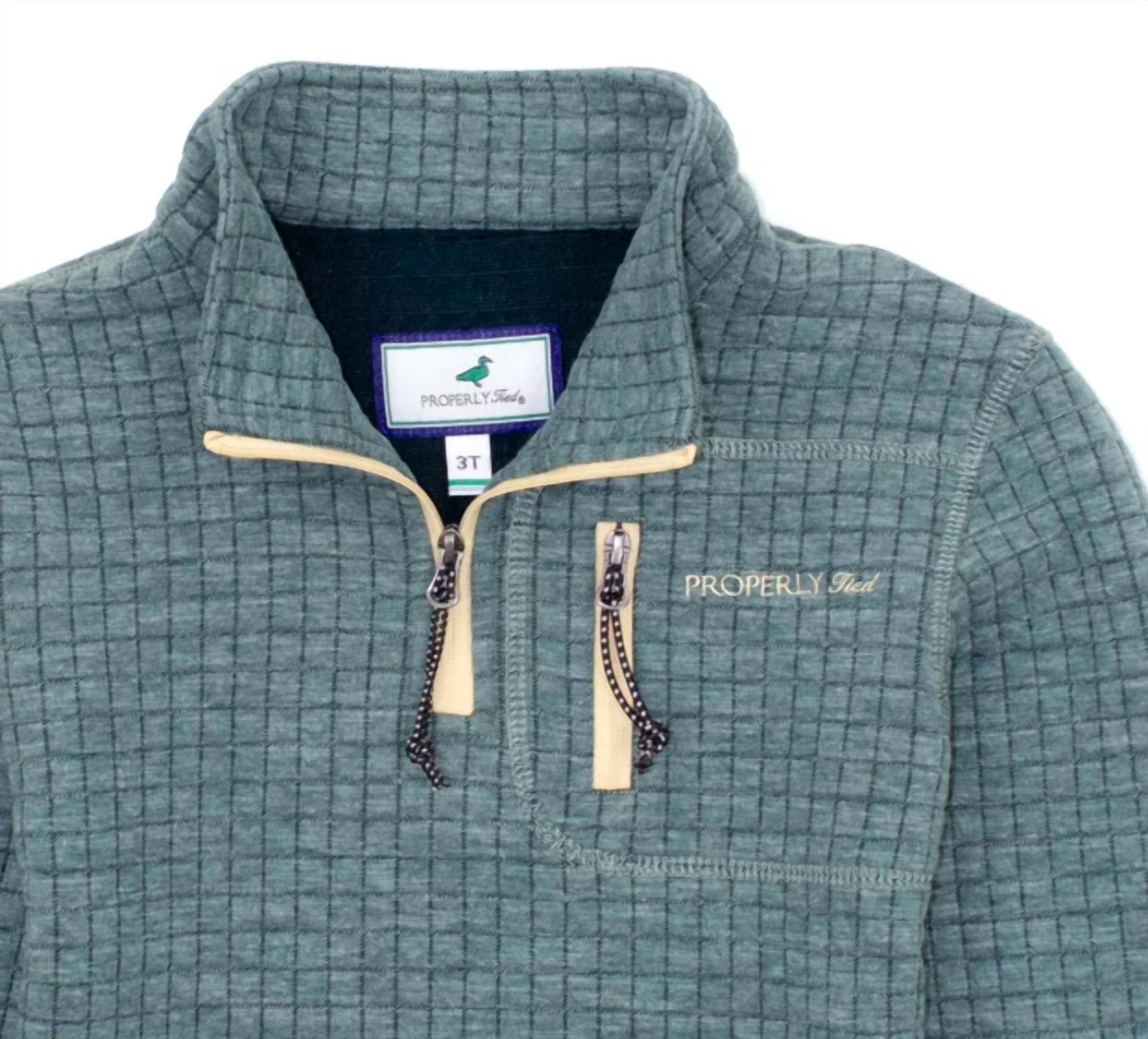 Properly Tied - Boy's Delta Pullover Sweatshirt