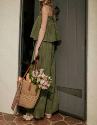 Miou Muse - Market Stripe Pants