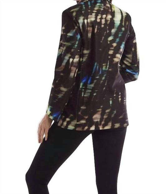 Faux Suede Midnight Blazer