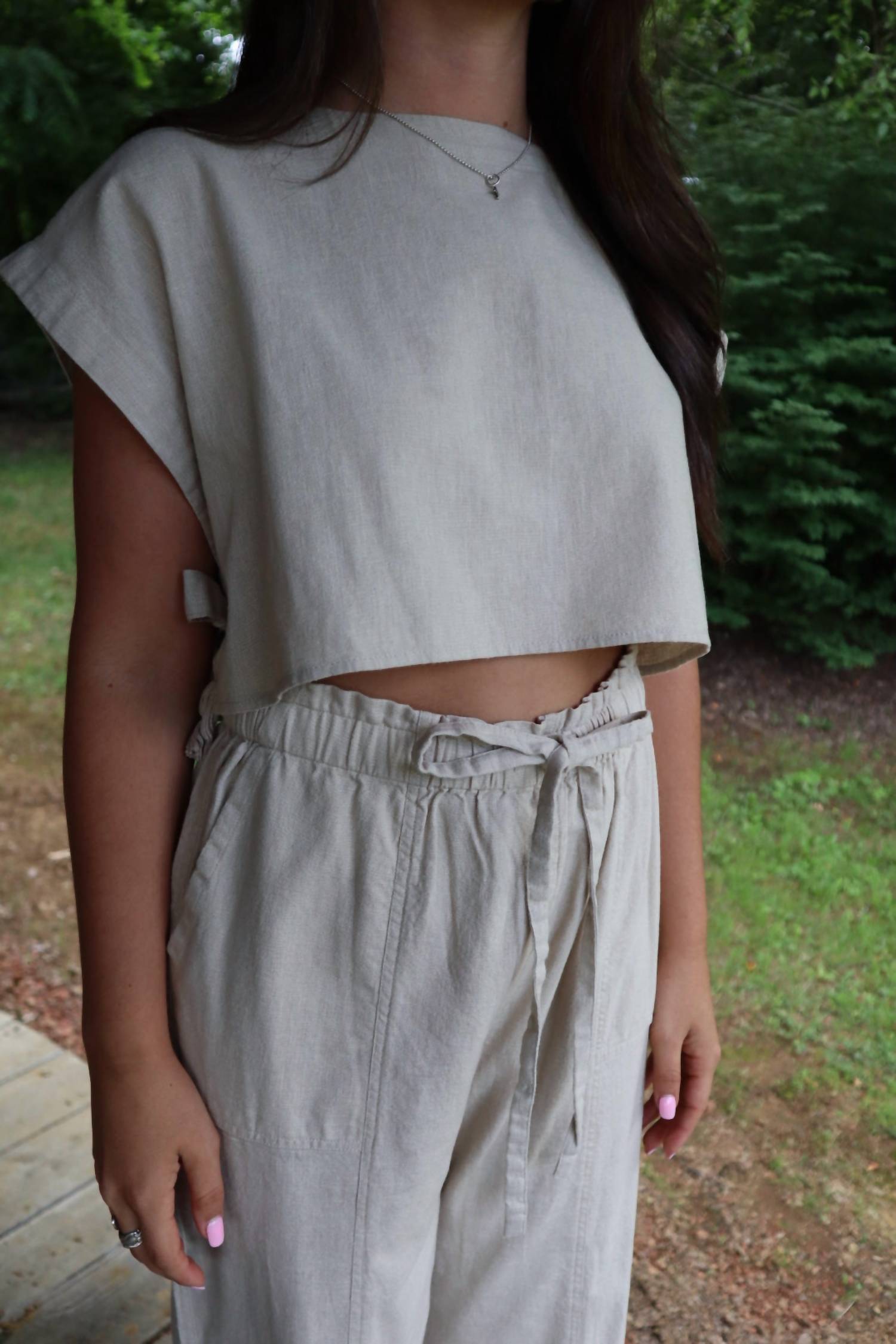 Elan - Dune Lounge Crop Top