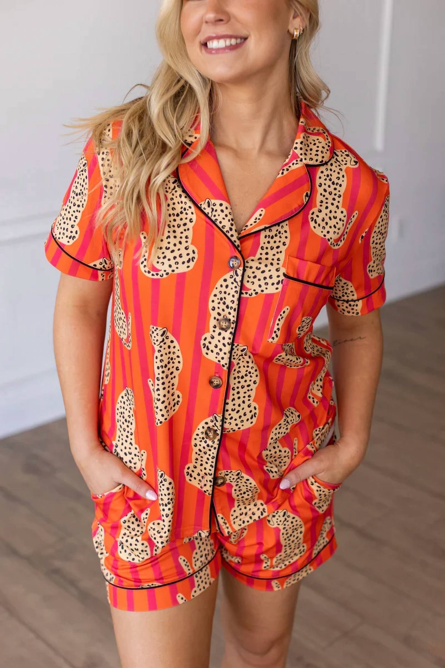 Moon Ryder - Wild Night Pajama Short Set