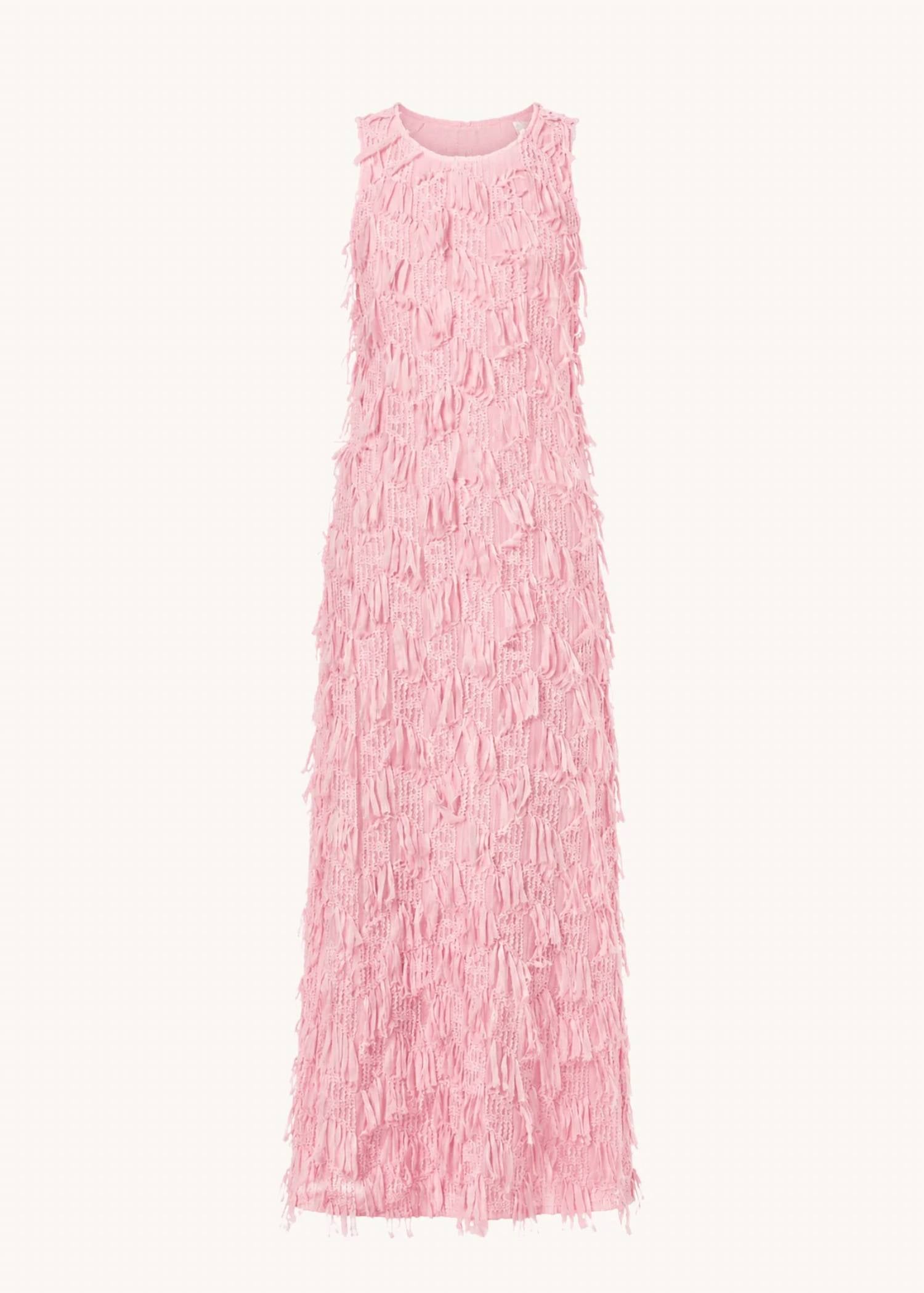Endless Rose - Textured Sleeveless Maxi Dress