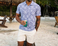 Criquet - Men's Jacquard Monty Polo Shirt