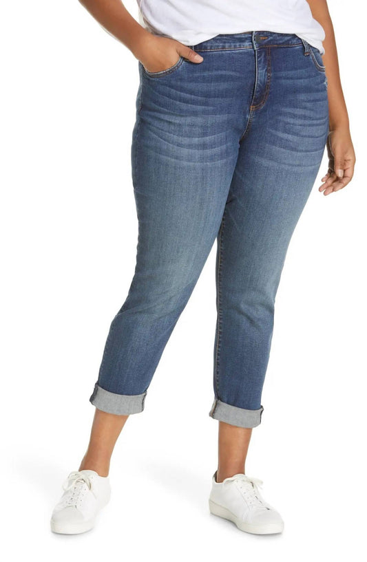 Kut From The Kloth - CATHERINE CUFFED BOYFRIEND JEANS