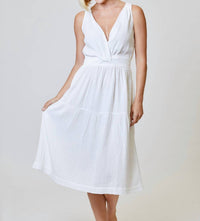 Dh New York - V-neck Midi Dress