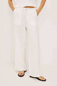 Rails Emmie Pants in white - women's pants - detail view