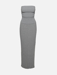 Christopher Esber - Slashed Sunray Strapless Dress