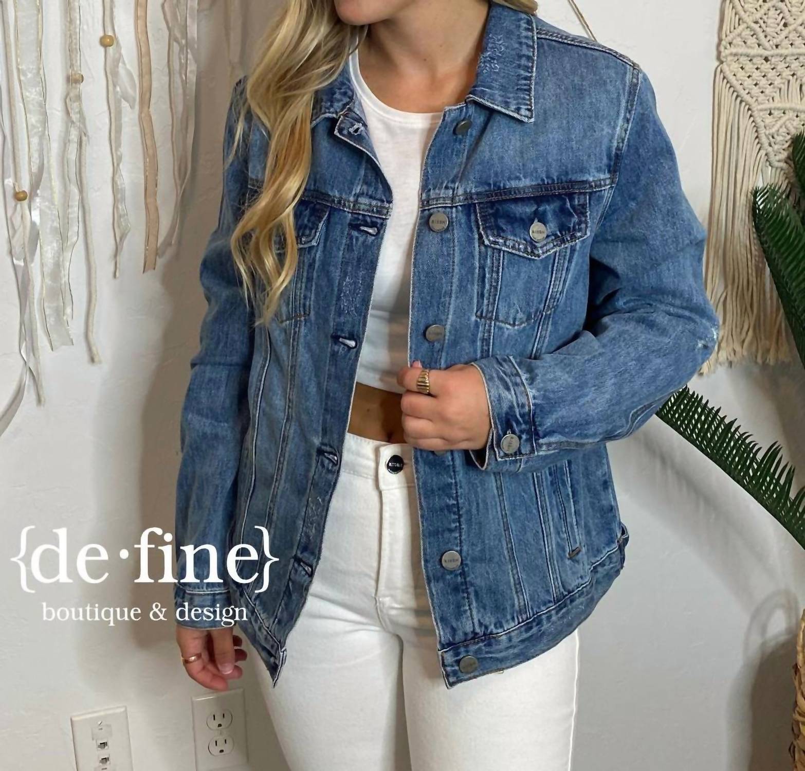 Risen - Dark Denim Jacket