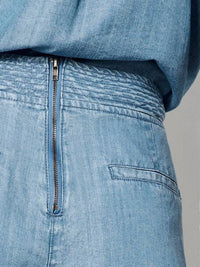 Apricot - Slub Wrap Skort