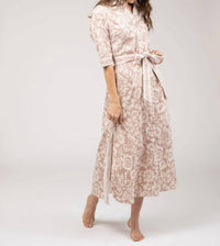 Beau & Ro - Flore Sand Eloise Midi Dress