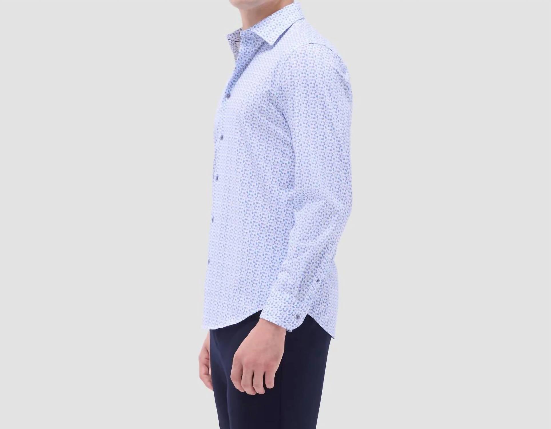 Bugatchi Uomo - James Abstract Oooh Cotton Shirt