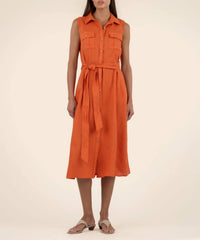 Kut From The Kloth - Bowie Button Done Sleeveless Dress