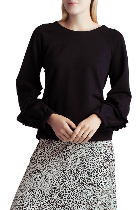 Kensie - Long Sleeve Cozy Fleece Sweatshirt