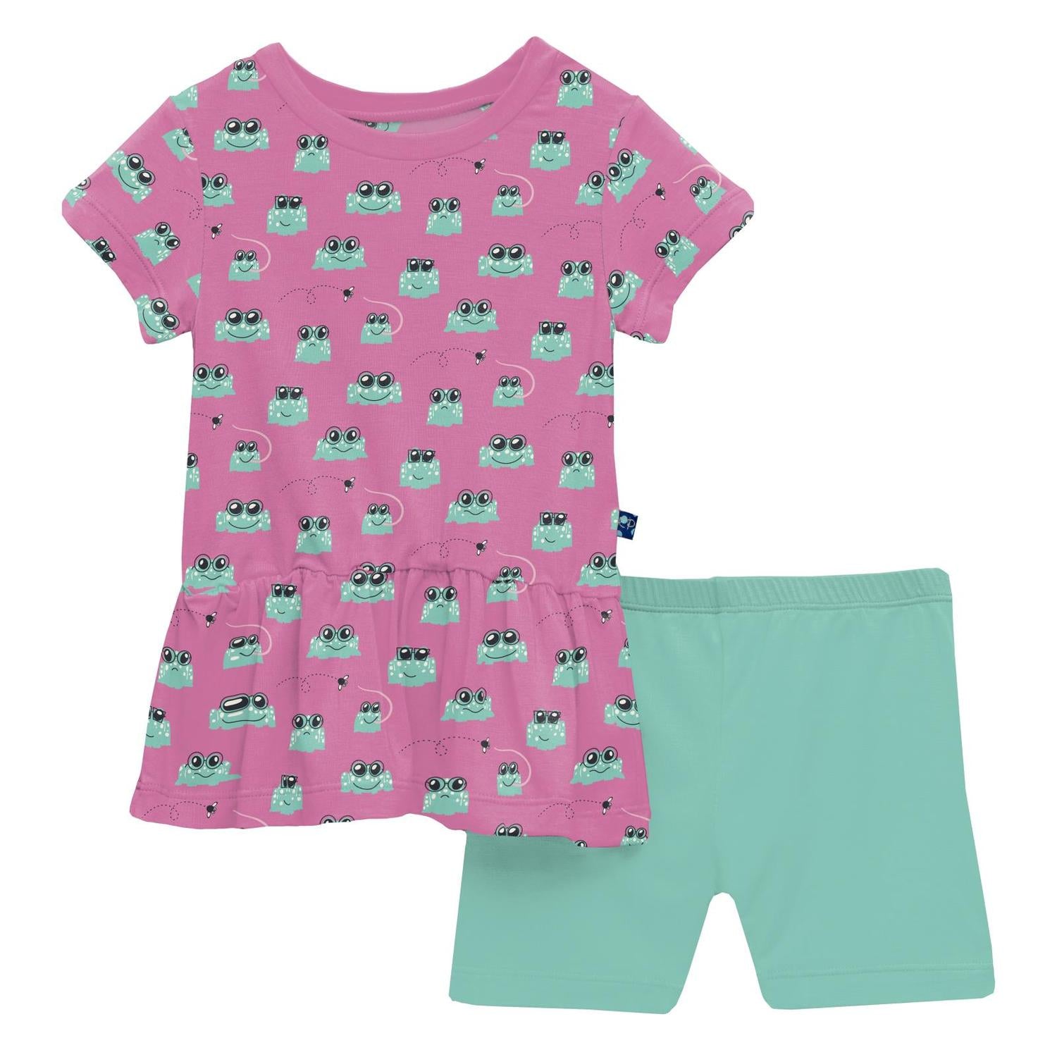 Kickee - Girls' Playtime Outfit Set