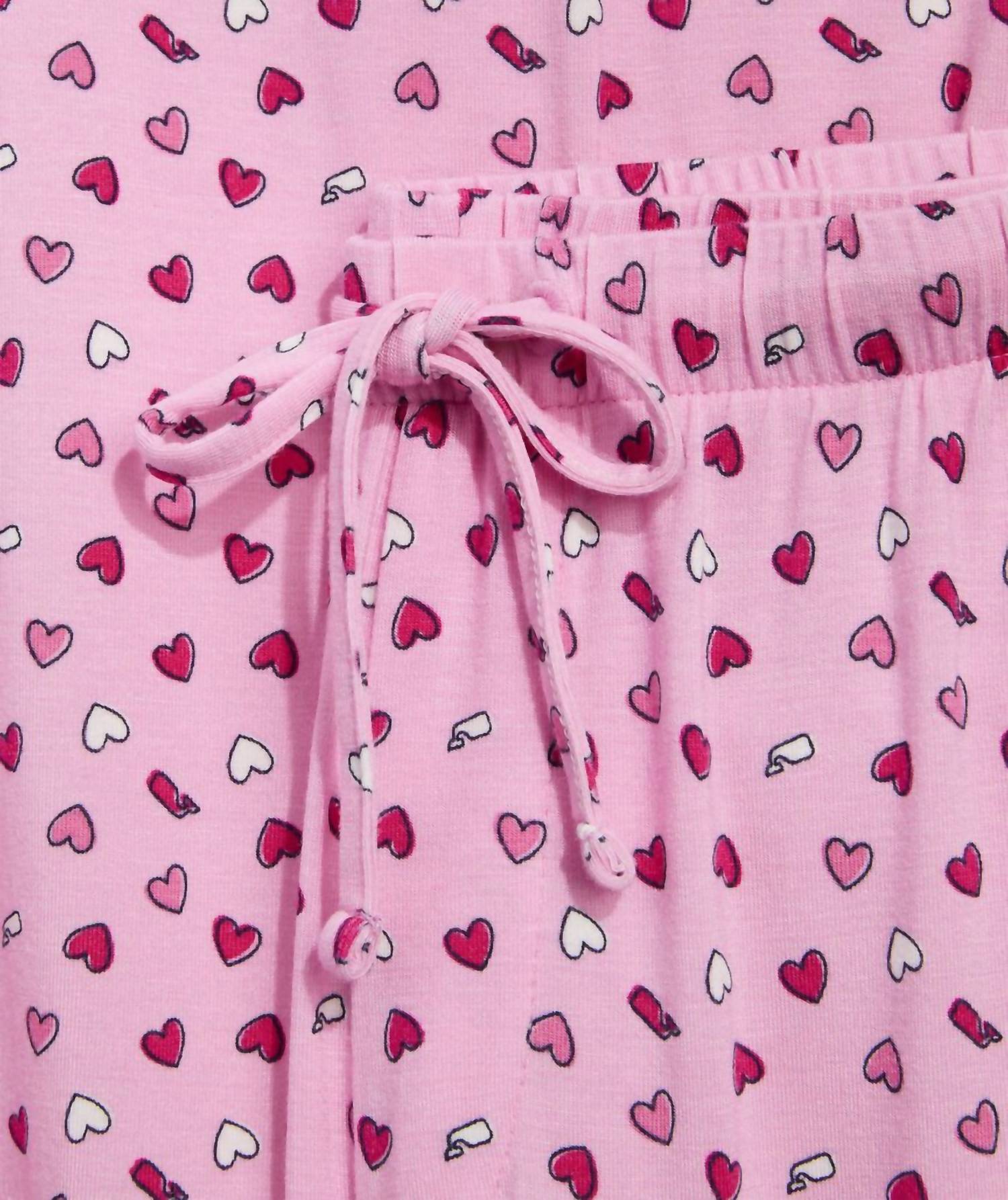 vineyard vines Women's Super-soft Knit Pajama Set in hearts cot can - women's intimate - view 4
