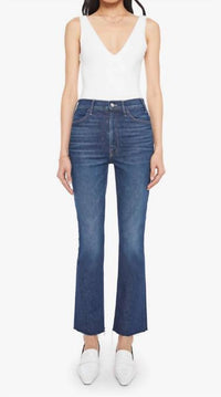 Mother - Hustler Flood Fray Denim Jean