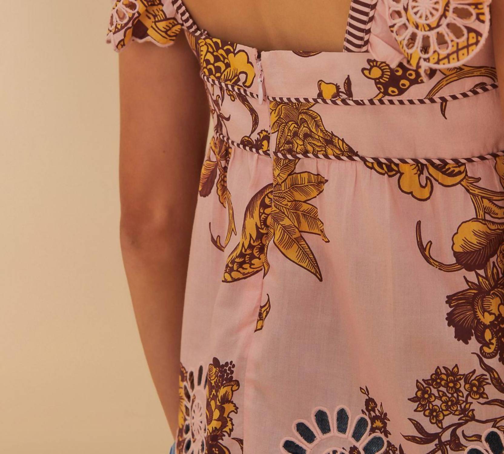 Farm Rio - Tropical Landing Sleeveless Blouse