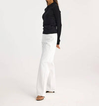 Rohe - Rib Knitted Long Sleeve Polo Shirt