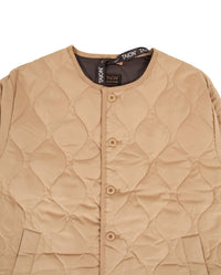 Taion - Women's Military Crew Neck Down Long Jacket