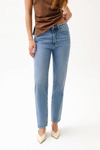 Pistola - Aleks High Rise Straight Long Jeans