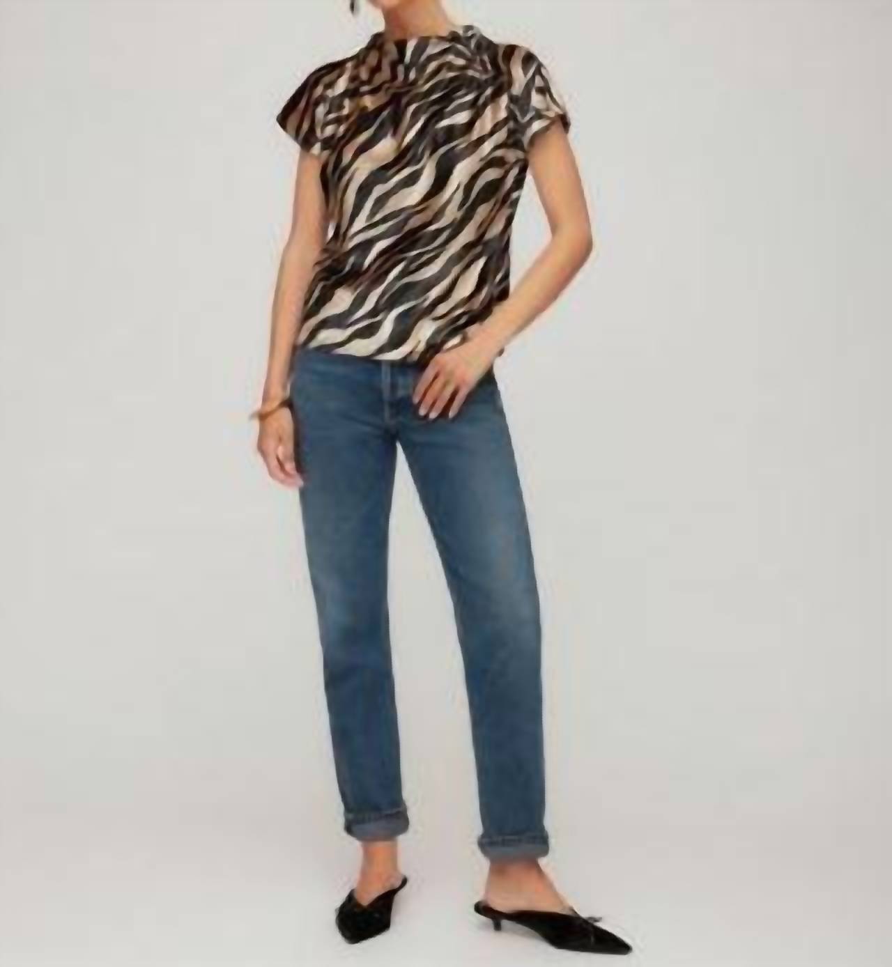 Fifteen Twenty - Emmeline Velvet Top
