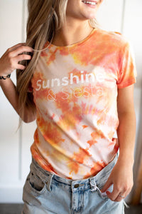 Boat House Apparel - Sunshine & Siesta Tie-Dye Tee