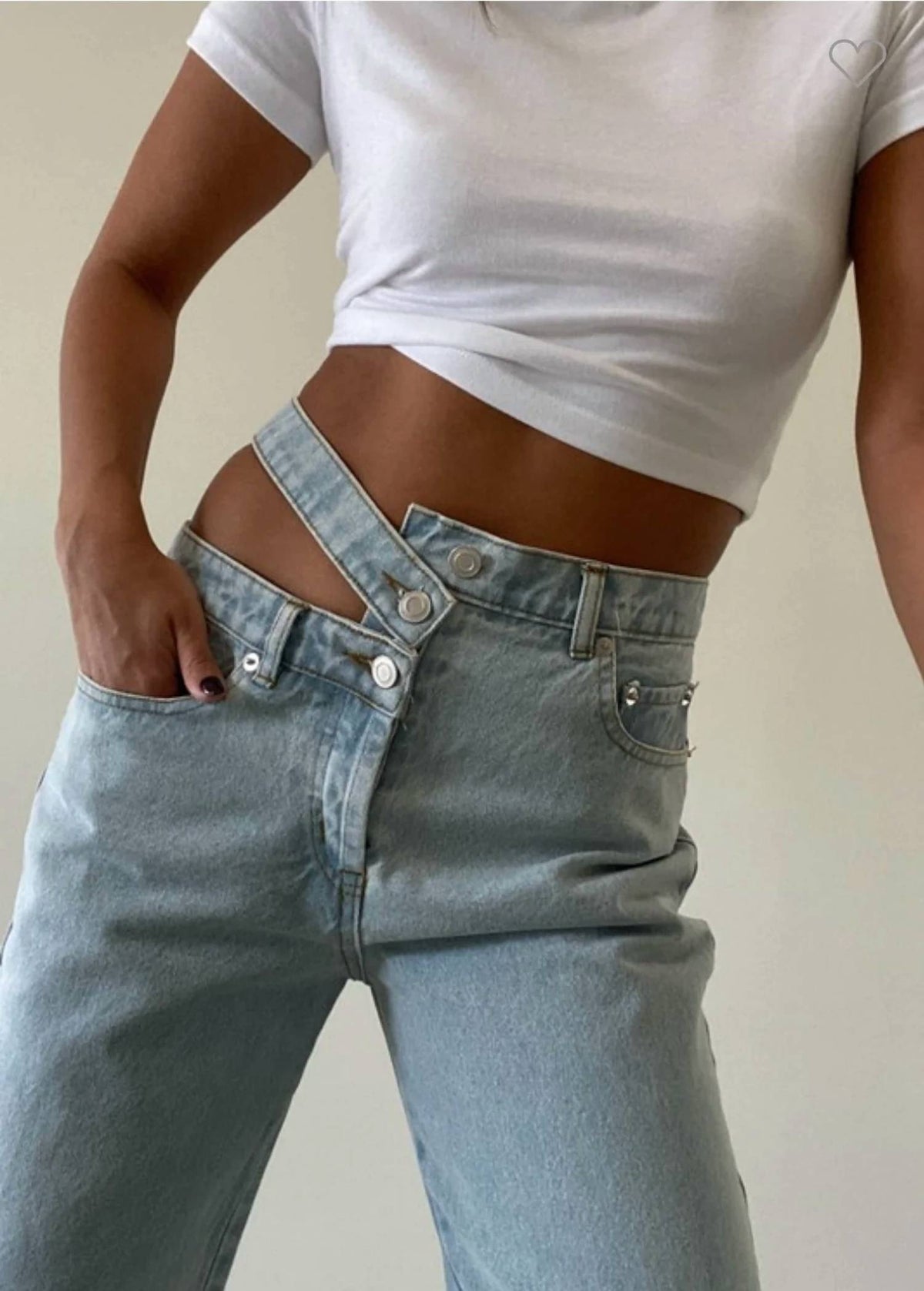 Et Clet - Broken Waistband Jeans