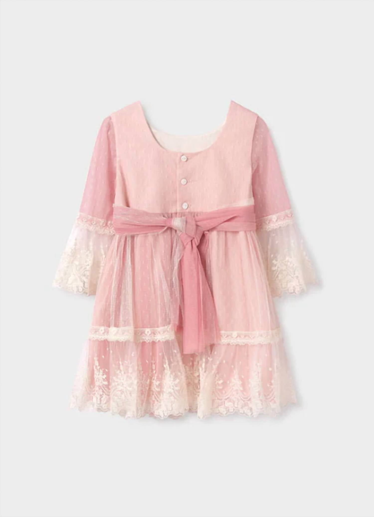 Mayoral - Lace Overlay Dress
