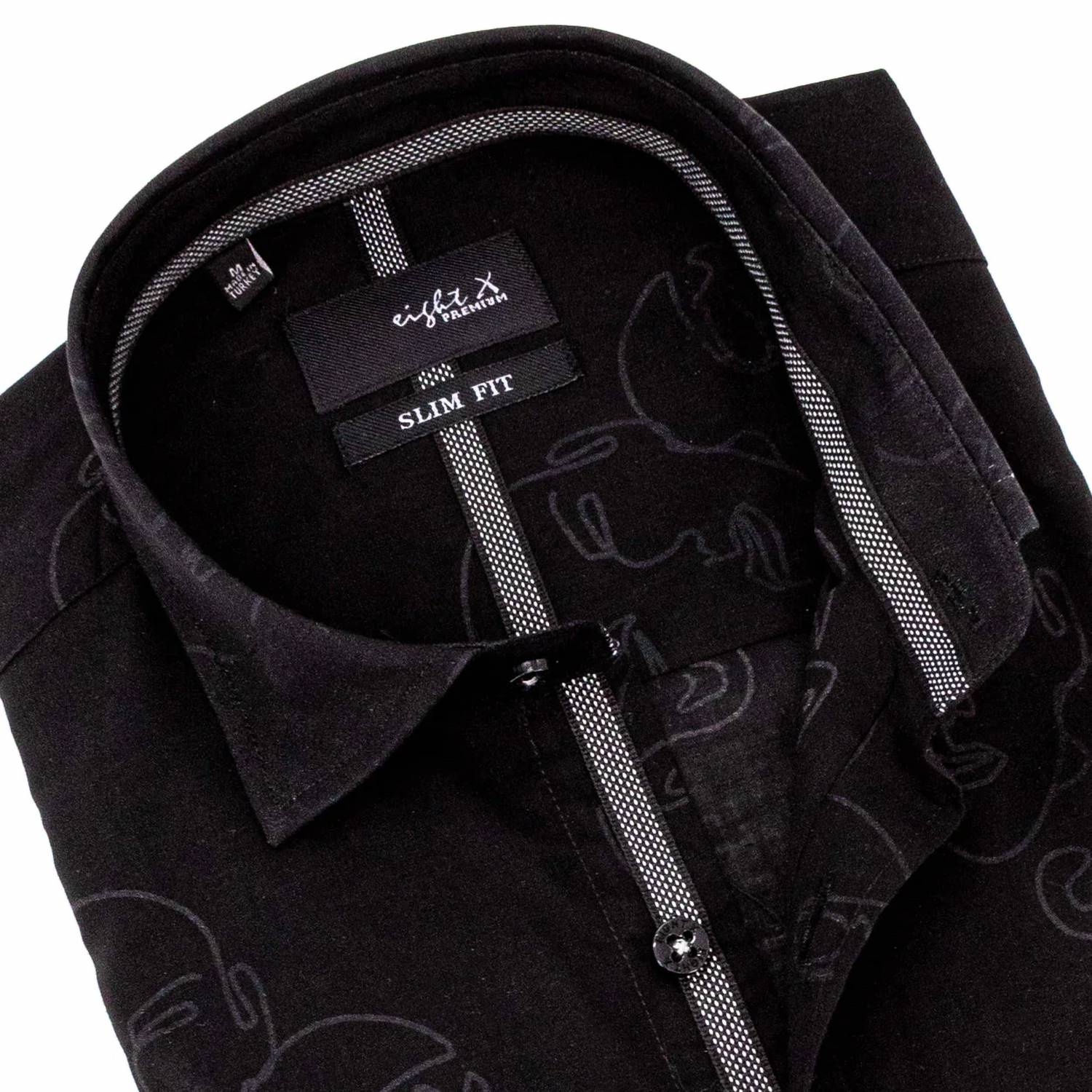 Eight X - Faces Button Down Shirt
