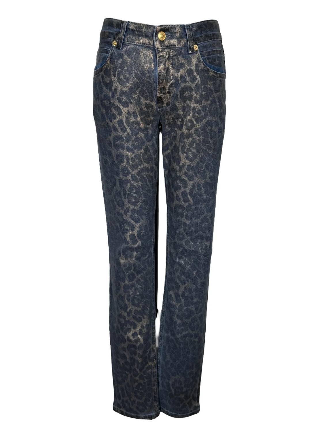 MAC Jeans Women's Rich Slim Jean in leo coated - women's jeans