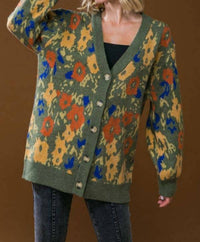 Flying Tomato - Sweater Knit Cardigan