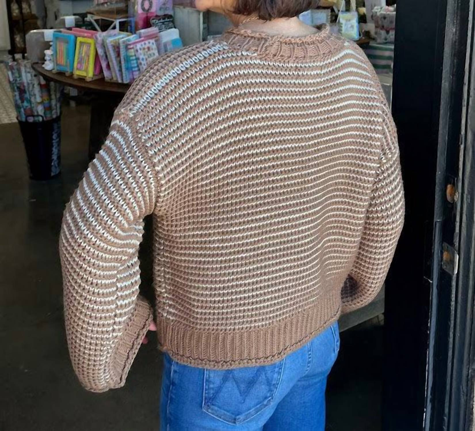 Dear John Denim - Stripe Wide Sleeves Sweater