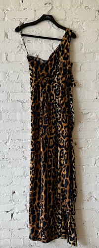 Libertine - Women's Leopardo One Shoulder Gown