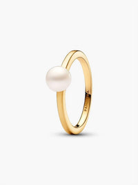Pandora - Women's Treated Freshwater Cultured Pearl Ring