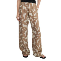 Enza Costa Women's Resort Pants in floral camo - women's pants