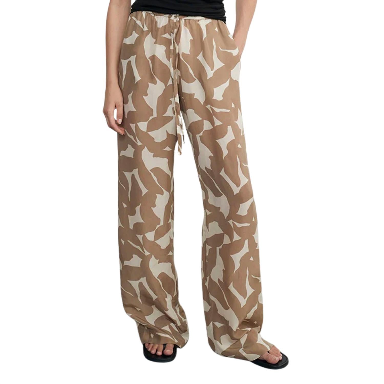 Enza Costa Women's Resort Pants in floral camo - women's pants