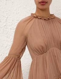 Zimmermann - Hypnotic Peplum Flutter Dress