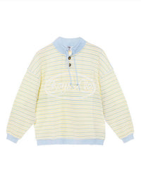 Boys Lie - Honor Roll Henley Crewneck Top