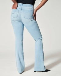 Spanx High-rise Flare Jeans in retro light wash - women's pants - view 4