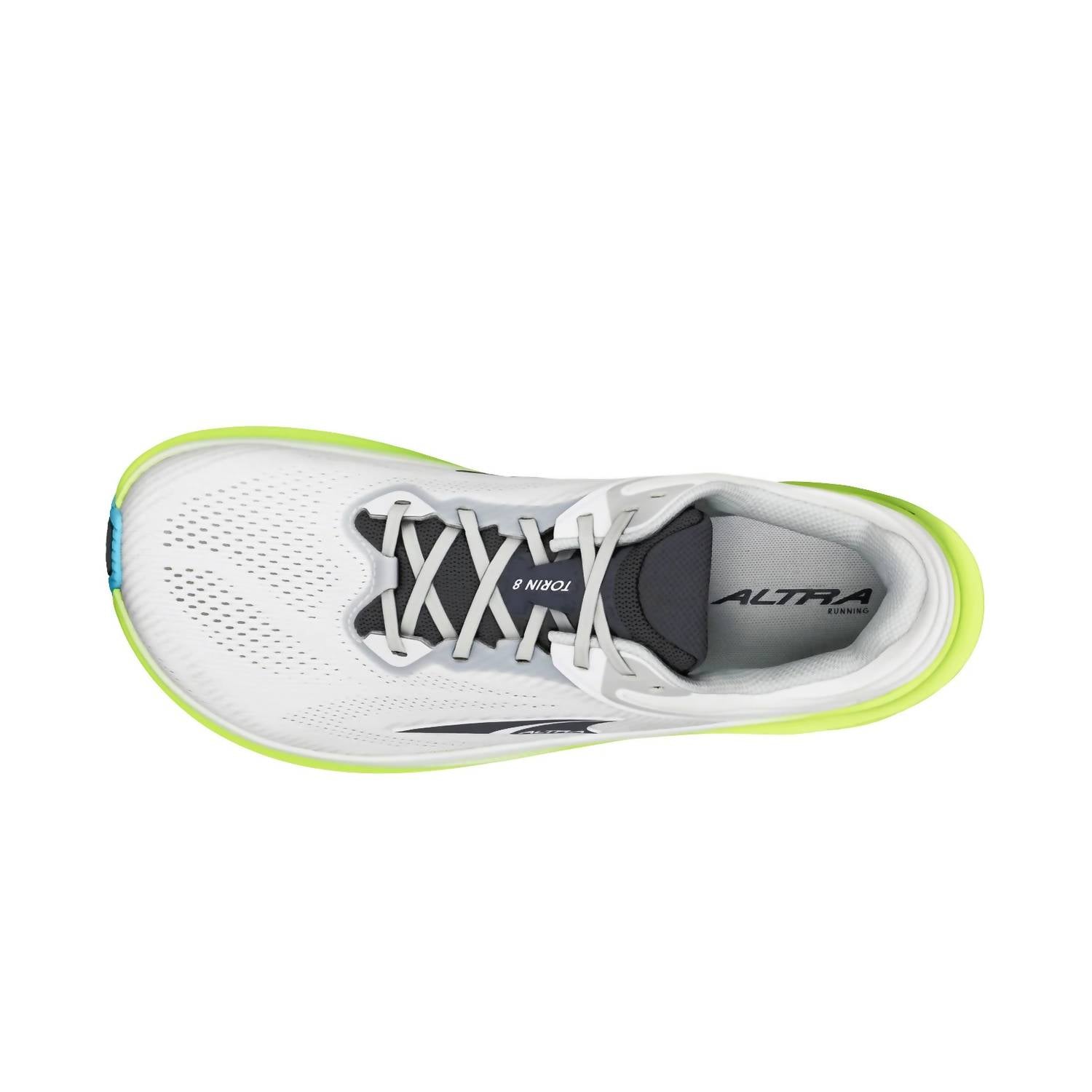 ALTRA Men's Torin 8 Running Shoes in white lime - men's shoe - view 5