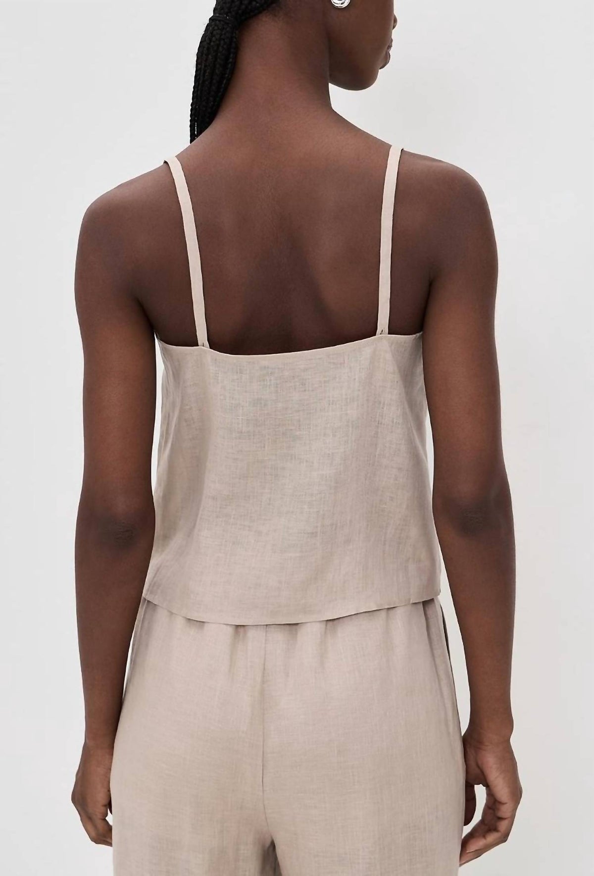 Frame - Linen Button Cami Top
