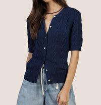 Dylan - Cable Knit Cardigan